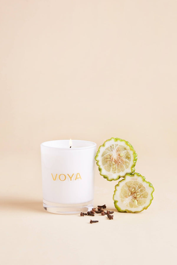 African Lime and Clove | Luxury Scented Candle - VOYA Organic BeautyCandles