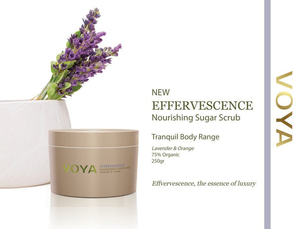 EFFERVESCENCE, VOYA'S LUXURIOUS SUGAR SCRUB - VOYA Organic Beauty
