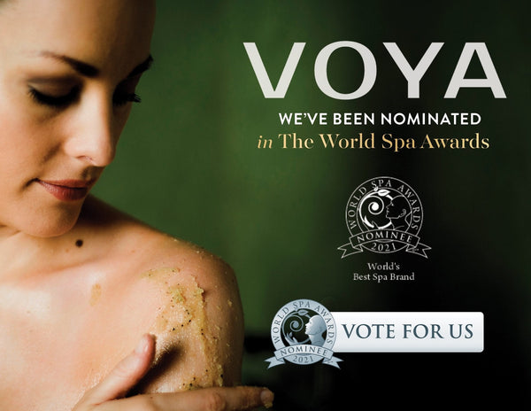 VOYA has been nominated in the World Spa Awards 2021 - VOYA Organic Beauty