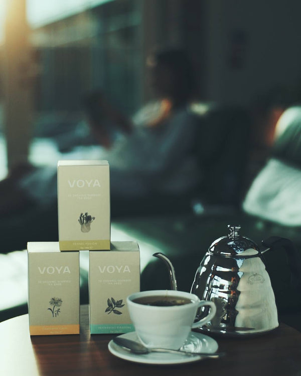 VOYA LAUNCHES ITS NEWLY DESIGNED LUXURY TEA RANGE - VOYA Organic Beauty