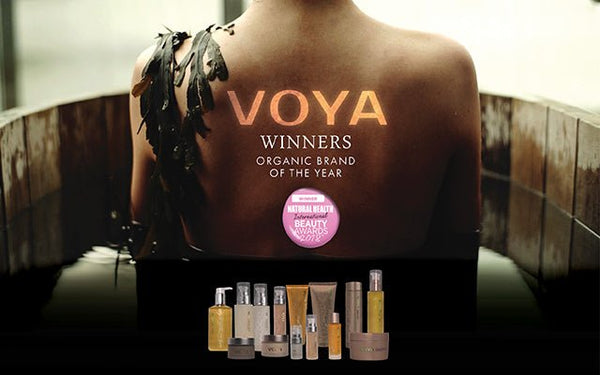 VOYA WIN ORGANIC BRAND OF THE YEAR 2018 - VOYA Organic Beauty