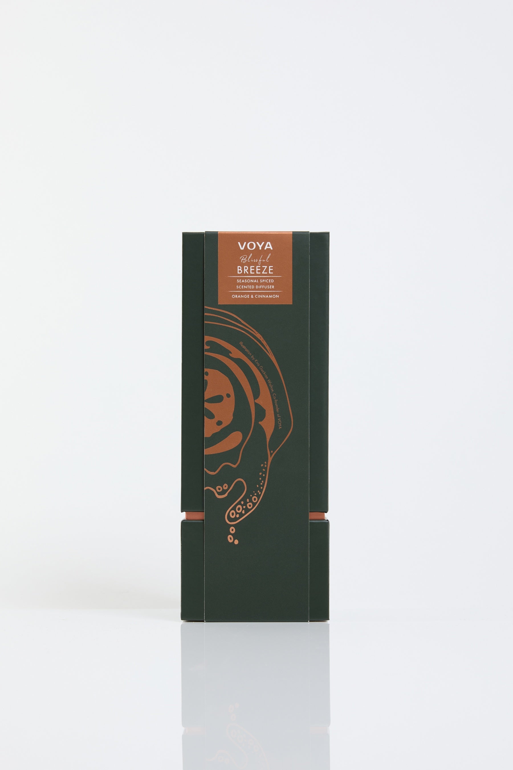 VOYA Seasonal Spiced Christmas Reed Diffuser outer box