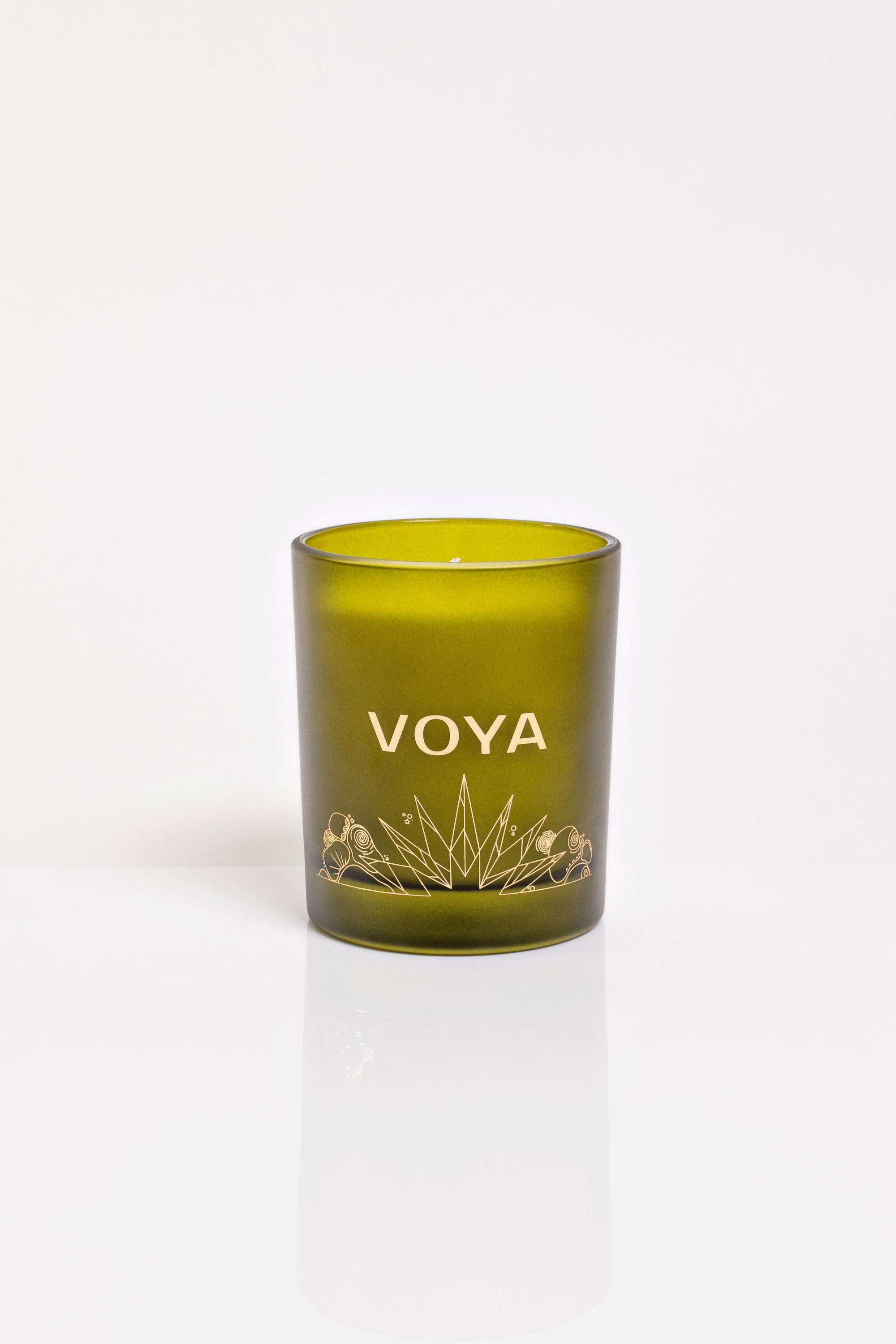 Voya seasonal spiced scented candle