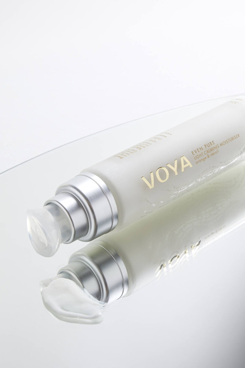 voya even pure light calming moisturiser for oily or combination skin types