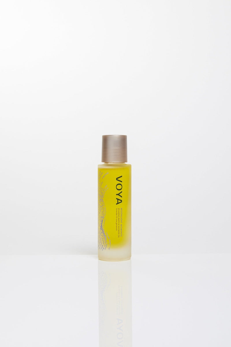 voya moonlight moments organic lavender bath oil