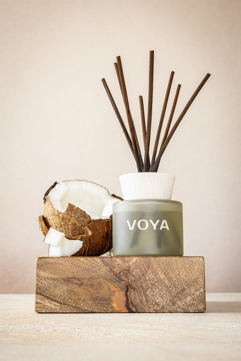 voya coconut and jasmine reed diffuser
