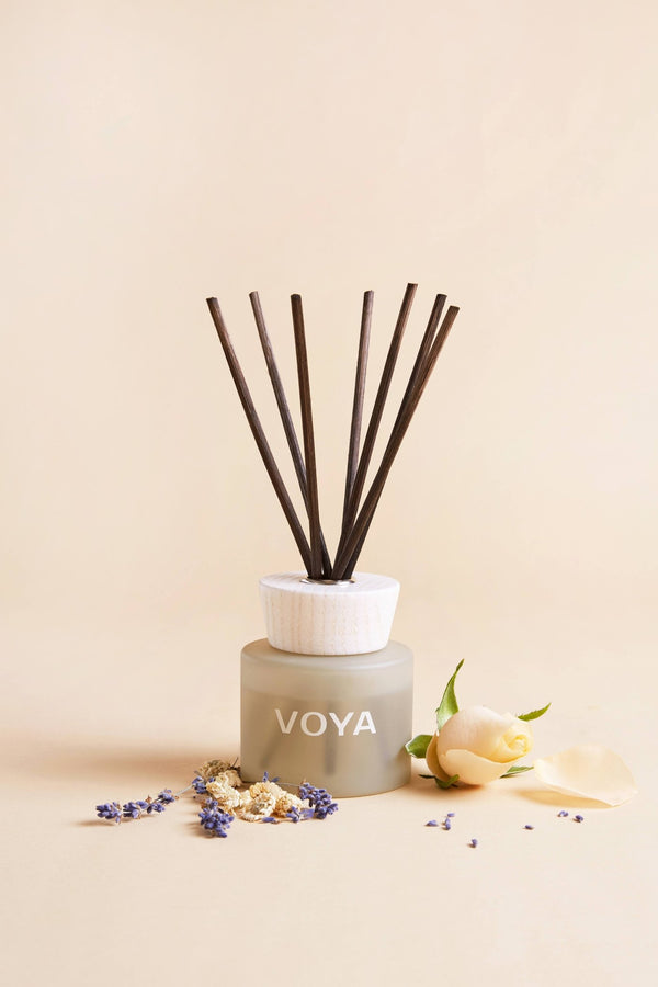 Oh So Scented Reed Diffuser | Lavender, Rose and Camomile - VOYA Organic BeautyReed Diffusers