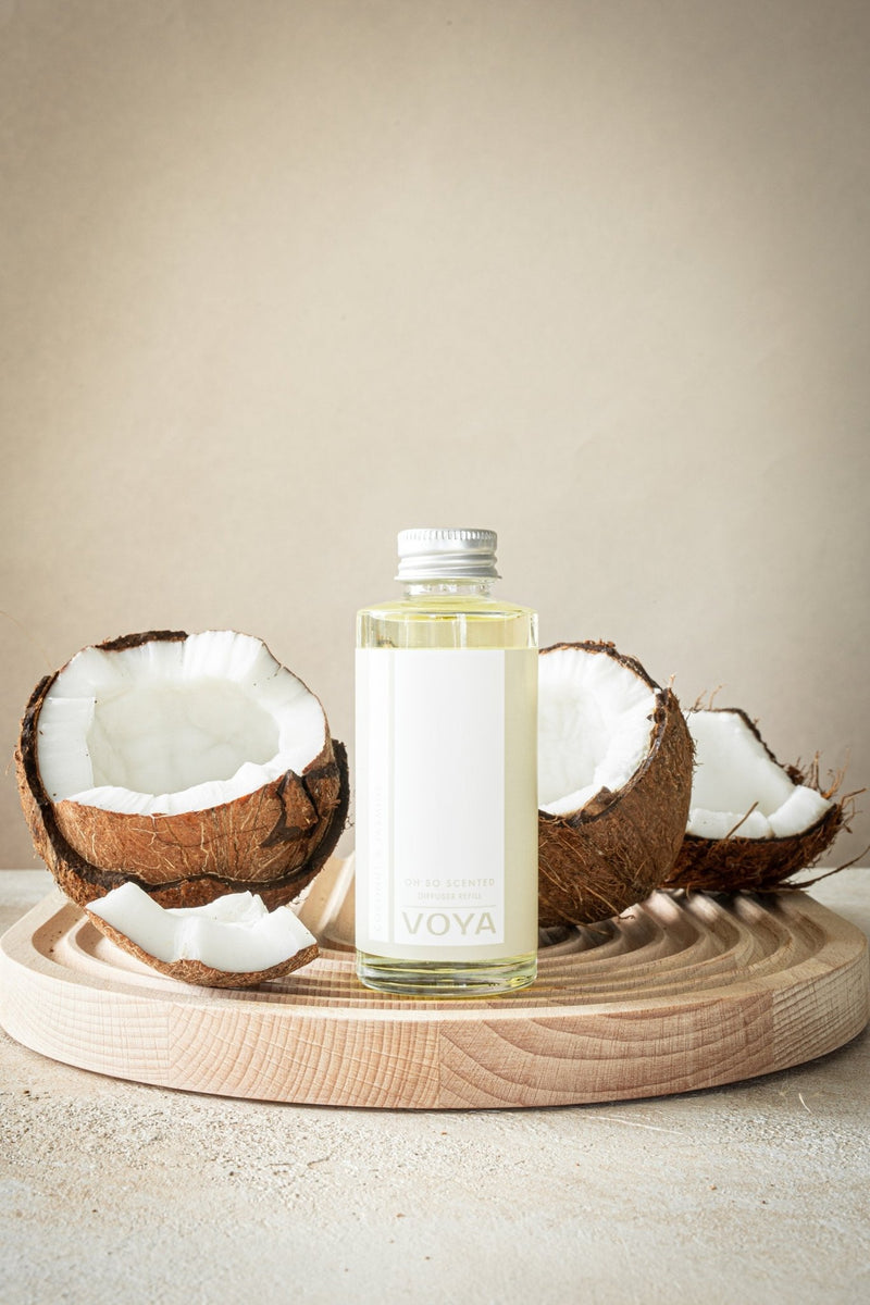 voya coconut and jasmine reed diffuser refill 