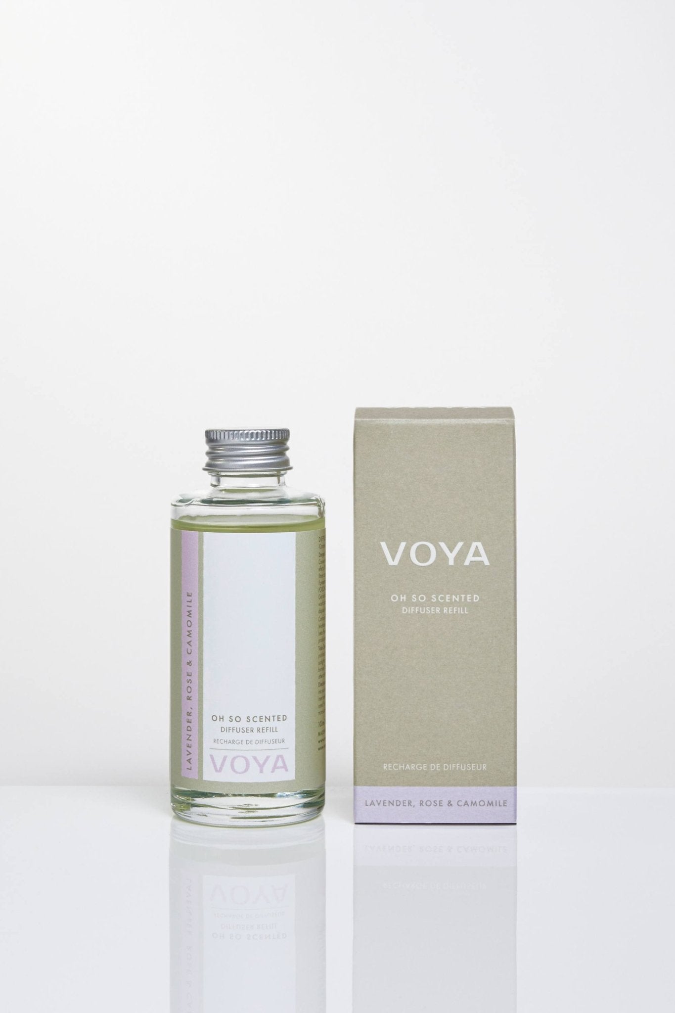 VOYA Oh So Scented Lavender, Rose and Camomile | Reed Diffuser Refill ...