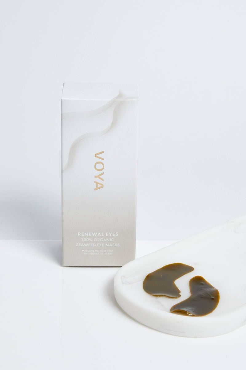 voya renewal eyes undereye seaweed eye masks