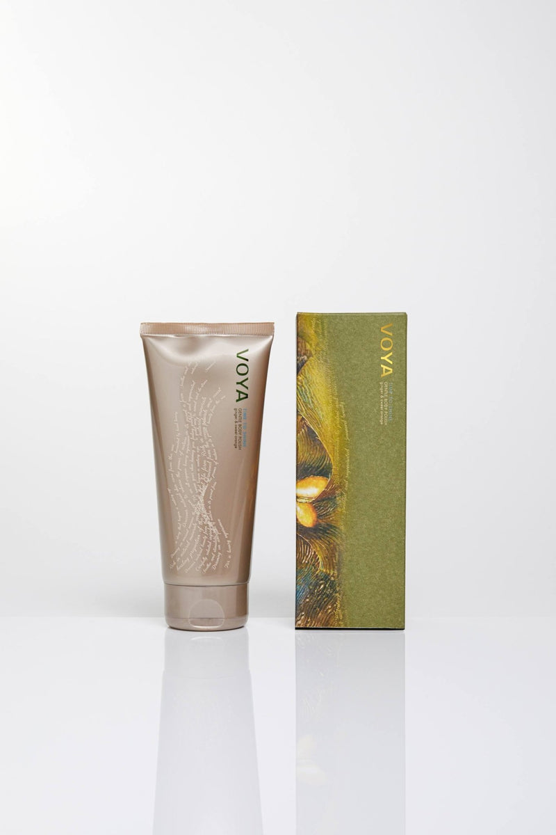 voya time to shine gentle body polish