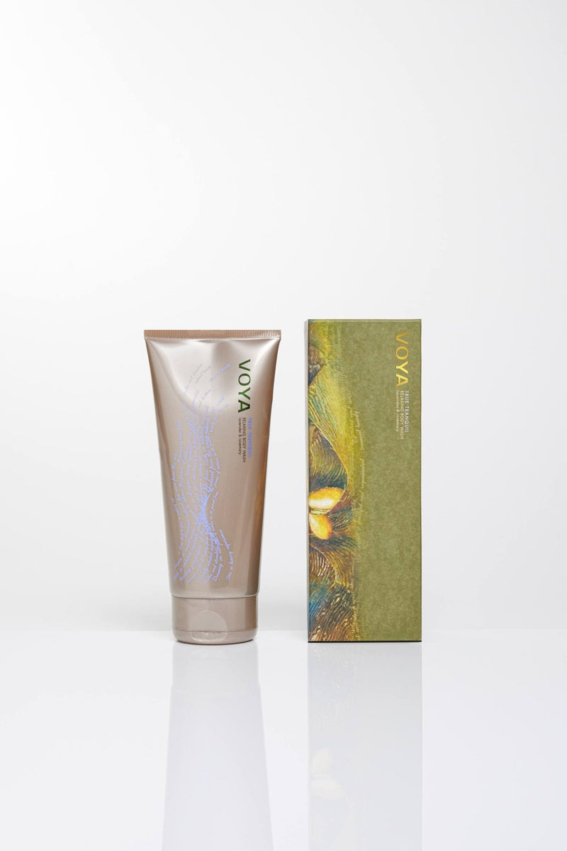 voya true tranquil relaxing lavender body wash