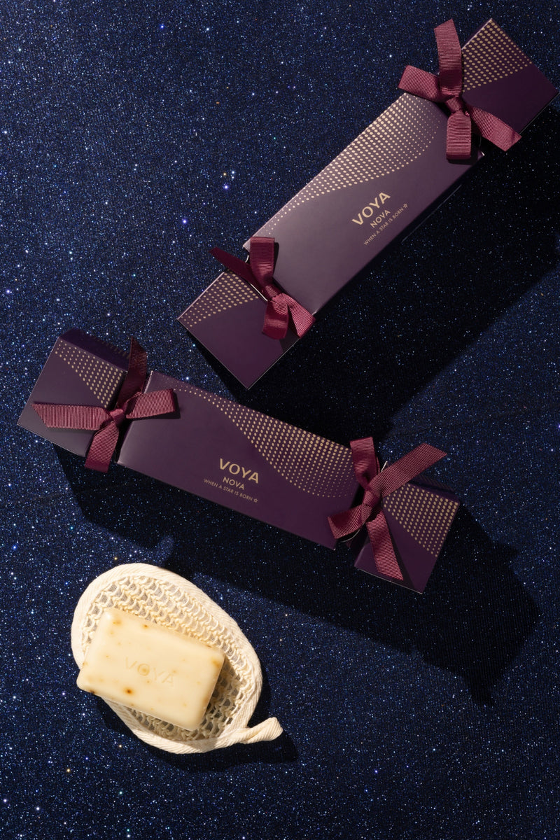 Nova | Scented Soap & Cleansing Bath and Shower Mitt