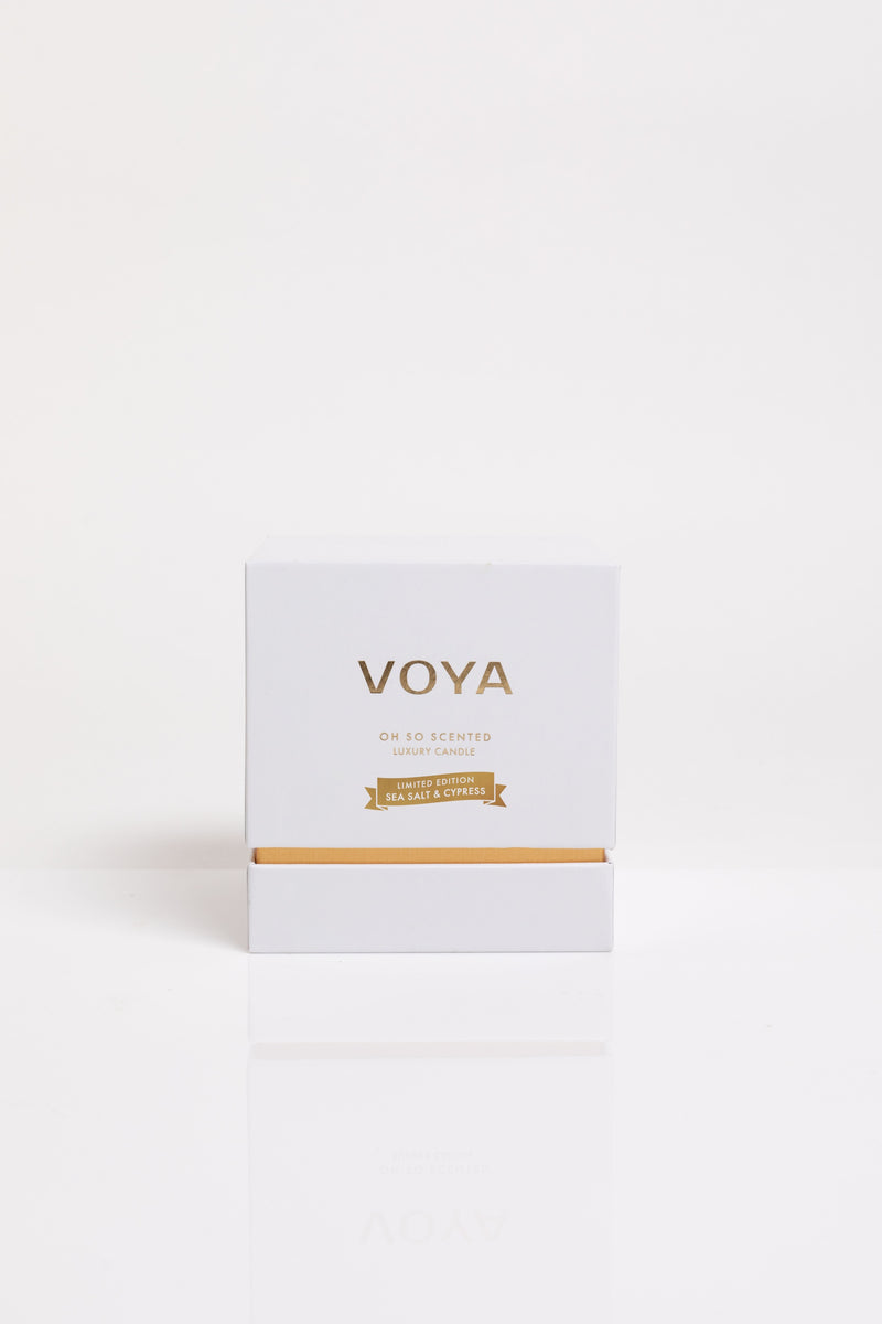 Sea Salt & Cypress | Luxury Scented Candle