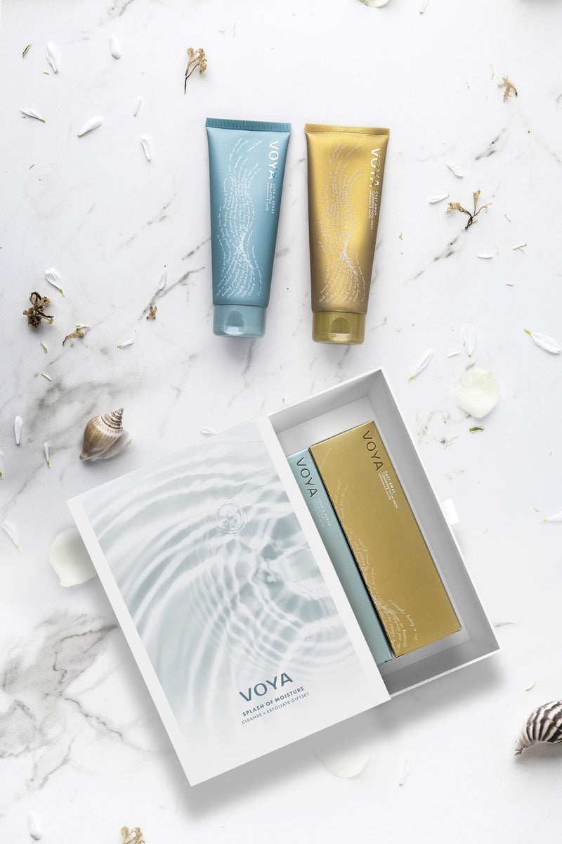 Splash of Moisture | Cleanse + Exfoliate Set